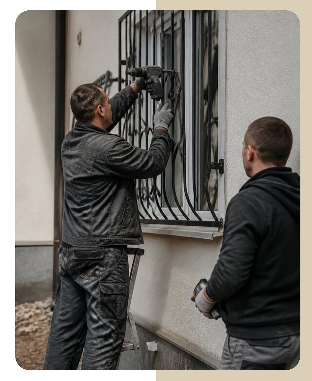 Установка наружных решеток в Череповце от 5008 р. | Дверной